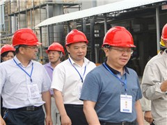 省國資委副主任盧光祖一行來海利常德公司開展“支幫促”活動(dòng)并督查安全生產(chǎn)工作